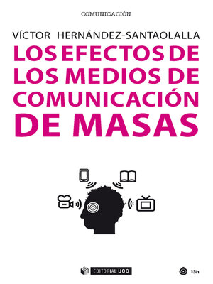 cover image of Los efectos de los medios de comunicación de masas